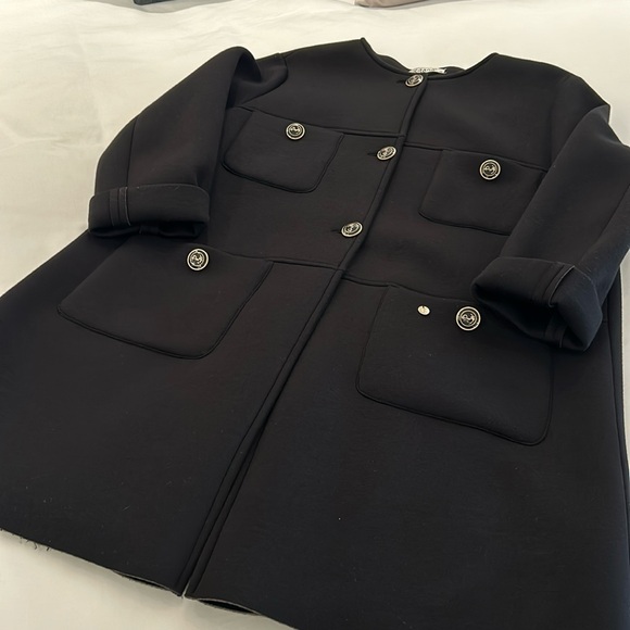 Scuba fabric Pant Coat - Picture 1 of 4